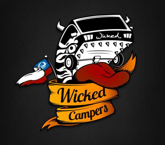 Wicked Camper Illustration