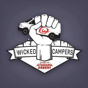 Wicked Campers Sticker - Truck