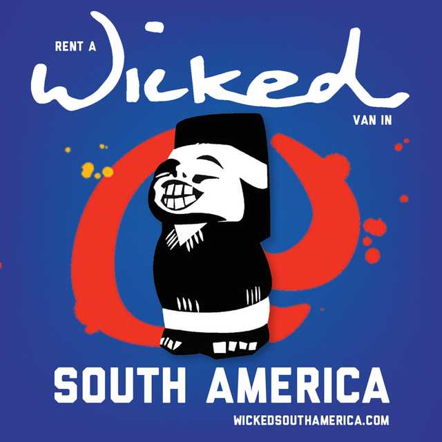 Wicked Campers Sticker - Picaro